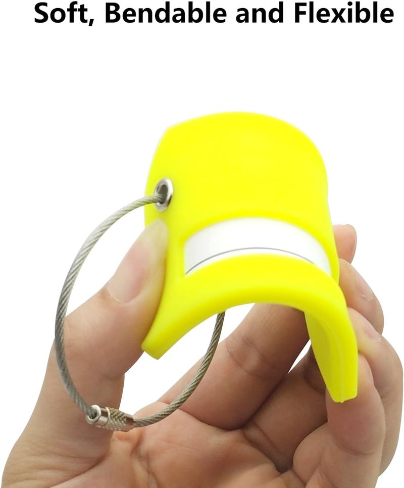 Ovener 5Pack Silicone Luggage Tag with Name ID Card Perfect to Quickly Spot Luggage Suitcase by - Image 4